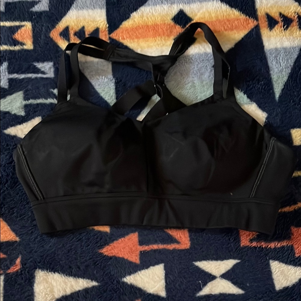 Under Armour Black Strappy Sports Bra